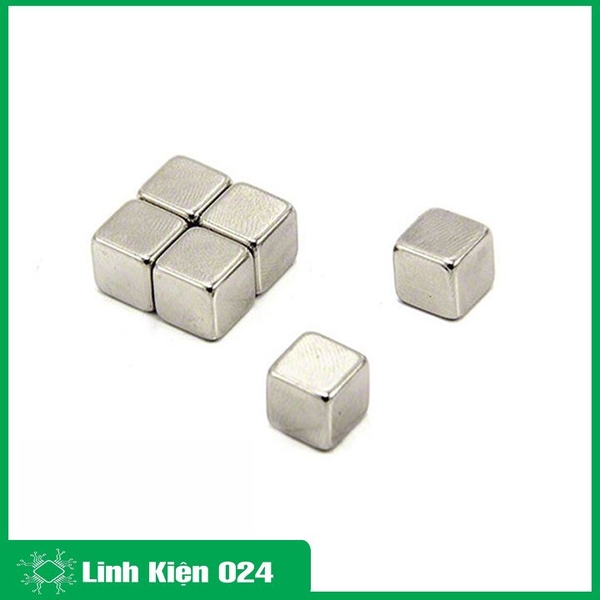 Nam Châm Đất Hiếm Vuông Nhiều Kích Thước - 1 Viên