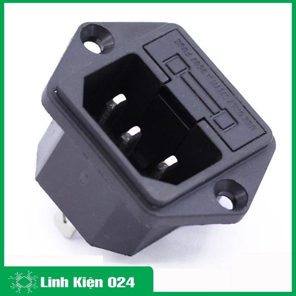 Jack Cắm Âm 3 Chân 220VAC-10A
