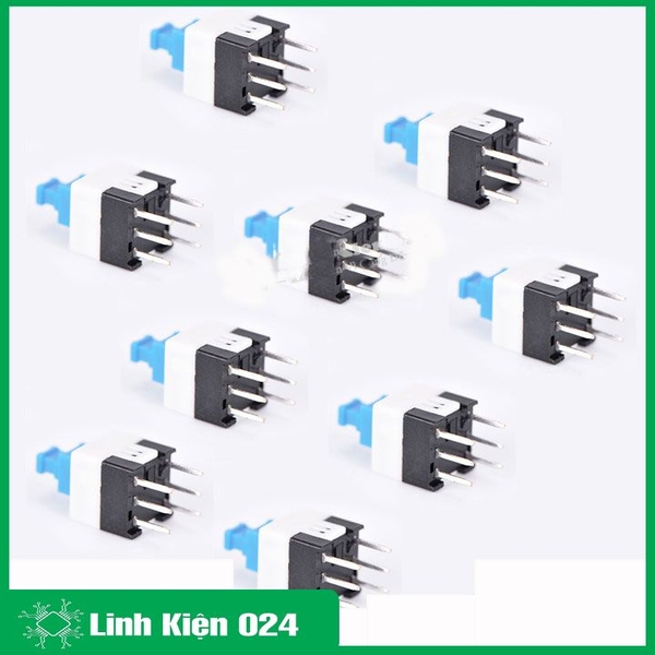 Bộ 20 Nút Nhấn 6 Chân Không Giữ Trạng Thái Kích Thước 8.5x8.5mm