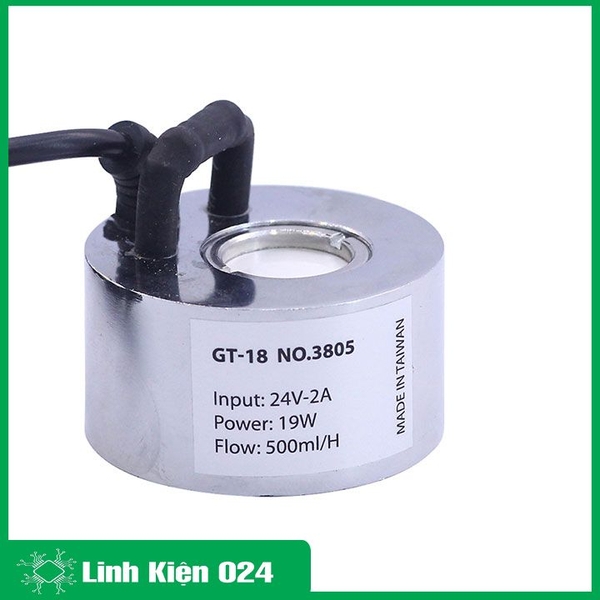 Động Cơ Phun Sương GT-18 24V-19W 500ml/h ( Không Led )