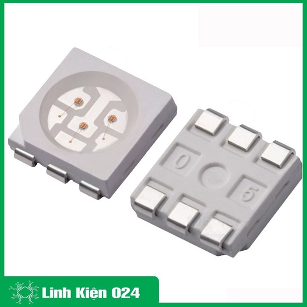 Led RGB 5050 SMD 5x5mm - 1 Con