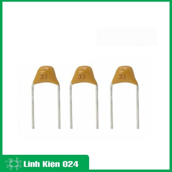 Gói 50 Con Tụ Gốm Vàng 50V Loại Tốt - 104 (0,1uf)