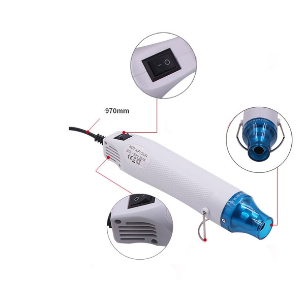 Máy Khò Co Gen Nhiệt Cầm Tay 300W