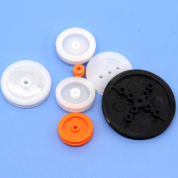 Con Lăn Ròng Rọc Nhựa Trục 2mm Đường Kính