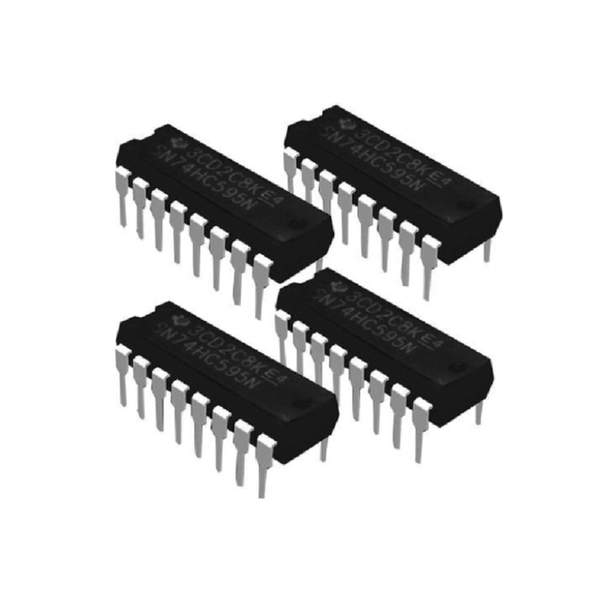 74HC595 8-Bit DIP16 (K9H14)