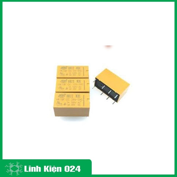 Relay HUIKE 12VDC 1A 125VAC/2A 30VDC 8 Chân