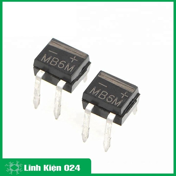 Diode Cầu 0.5A 600V SMD