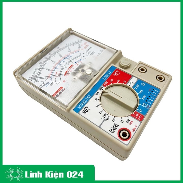 Đồng Hồ Vạn Năng Chính Xác Cao Có Bảo Vệ Mạch XCRK47 Có Hộp Bảo Vệ Bên Ngoài