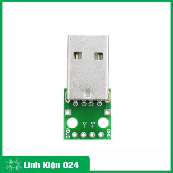 Bo Chuyển USB-4P TO 2.54mil DIP (K2H10-2)