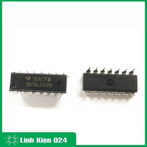 74LS00 Quad 2-input NAND Gate DIP14 (K9H15)