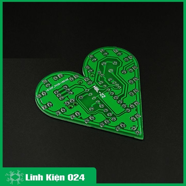 Bộ Mạch Trái Tim Mini Tự Ráp