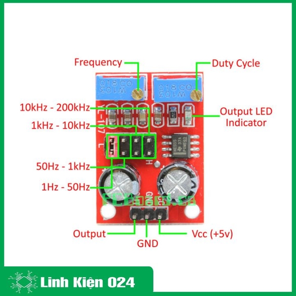 Module Tạo Xung NE555