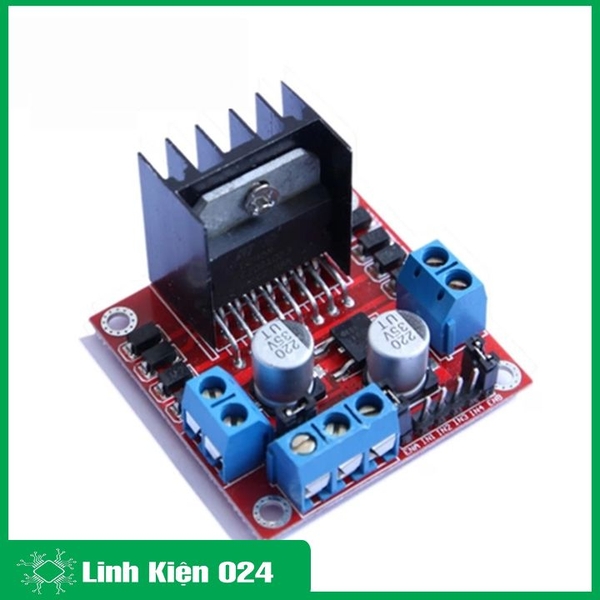 Module L298 Mạch Cầu H Điều Khiển Động Cơ DC (K4B10)