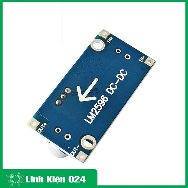 Mạch Hạ Áp Buck DC-DC LM2596 3A ( Vào 4-35VDC - Ra 1-30VDC ) (K2D3)
