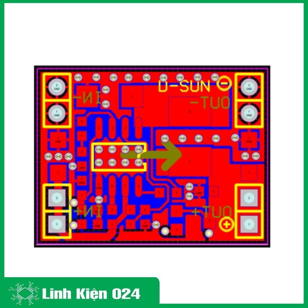 Module Hạ Áp Buck 3A MP1584EN Mini (K2D4-1)