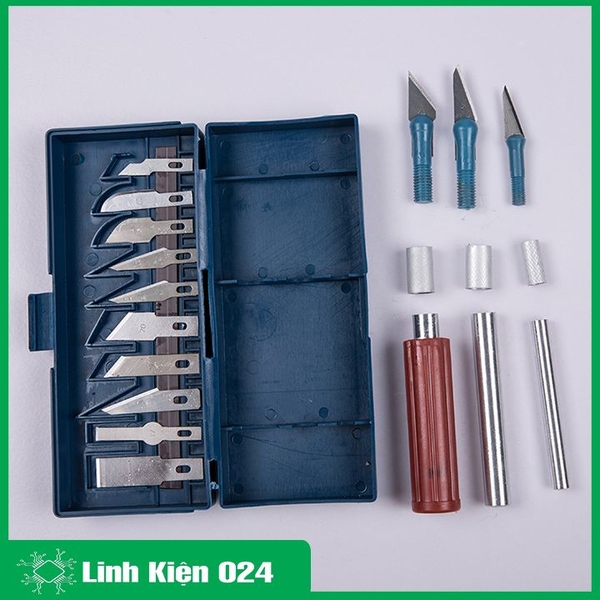 Hộp Dao Kĩ Thuật 13 Chi Tiết Dao Mổ Dao Đa Năng
