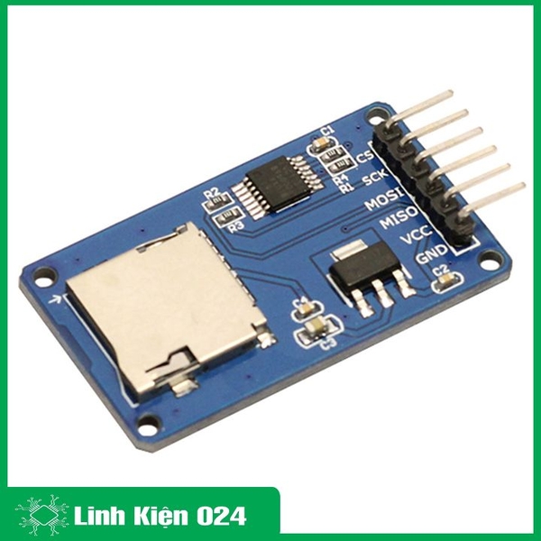 Module Đọc Thẻ Nhớ Micro SD/Micro SDHC SPI (K2K15)