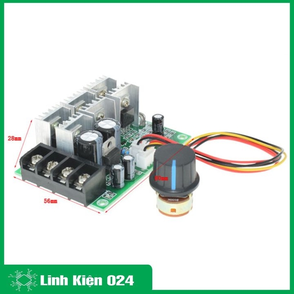 Module Điều Khiển Động Cơ 775 Có Bảo Vệ Động Cơ Vin 10-55V 30A (K4A16)