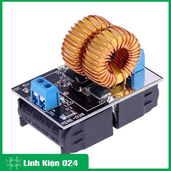 Mạch Nung Cao Tần ZVS Mini 120W 5V-12VDC (K4E7)