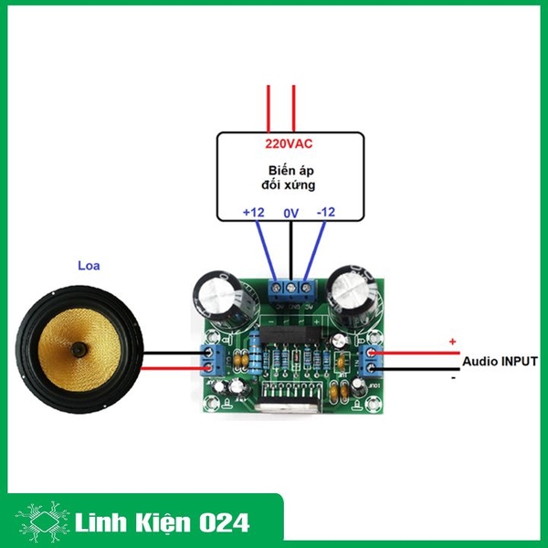 Module Mạch Khuếch Đại Âm Thanh TDA7293 100W 12~32V (k5a6)