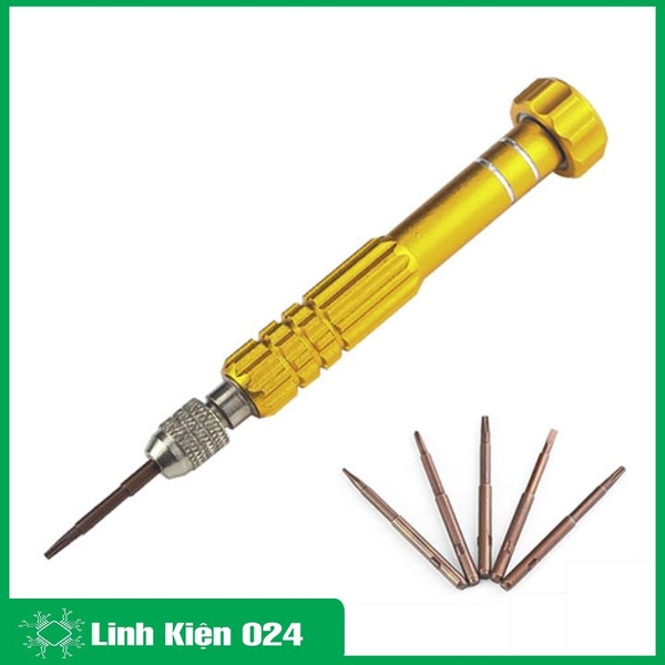 Bộ Tua Vít Sửa Điện Thoại 5 Đầu Tiện Lợi