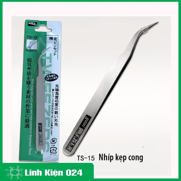 Nhíp Kẹp Linh Kiện GOOi- Loại Cong