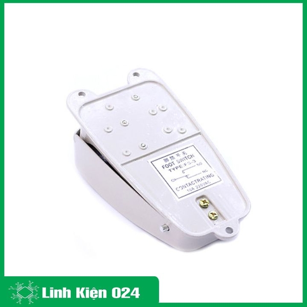 Công Tắc Bàn Đạp Chân 220VAC-10A FS-3