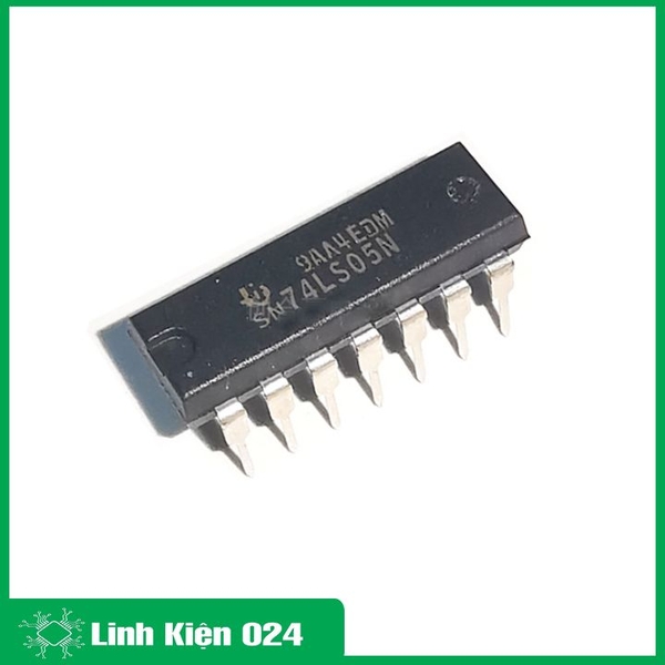 Chíp 74LS05 Hex Inverter DIP14 (K9H15)
