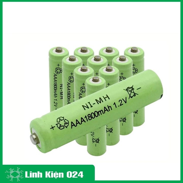 Pin Sạc AAA 1.2V 1800mA (K2E15-2)