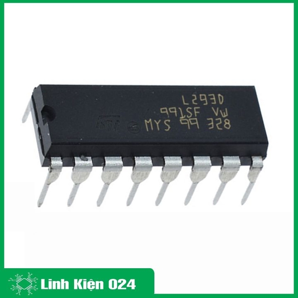 IC L293D DIP-16 IC Điều Khiển Động Cơ (K9E11)