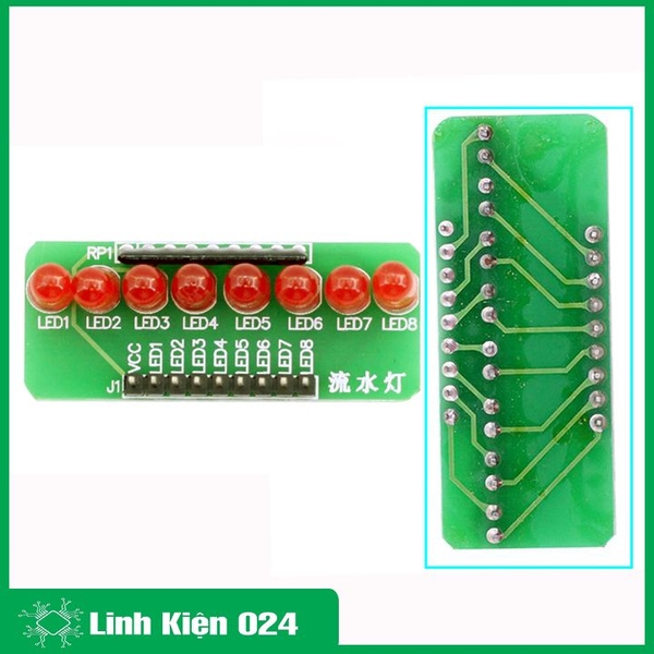 Module Led Đơn 8 Kênh Đỏ (K2K18)