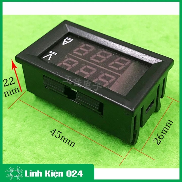 Module Đo Dòng Đo Áp 0-100V/50A Có Trở Shunt Đi Kèm (K2H3)