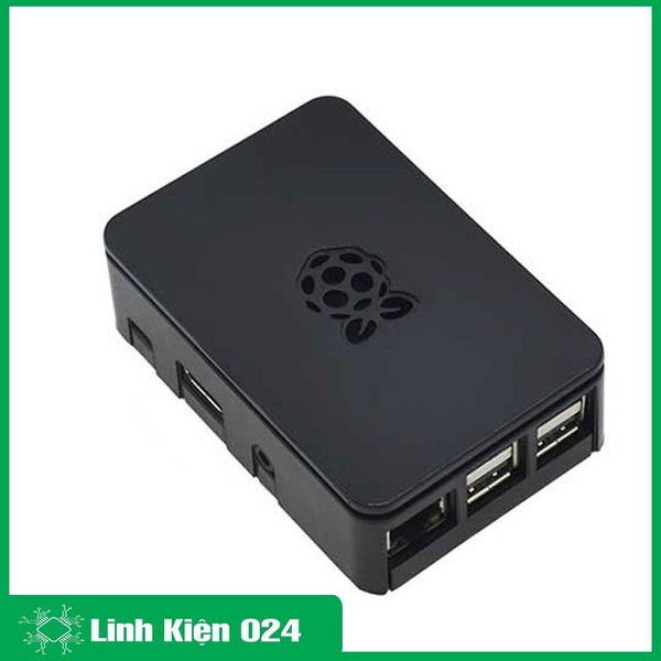 Vỏ Raspberry Pi 4B Màu Đen (K3K15)