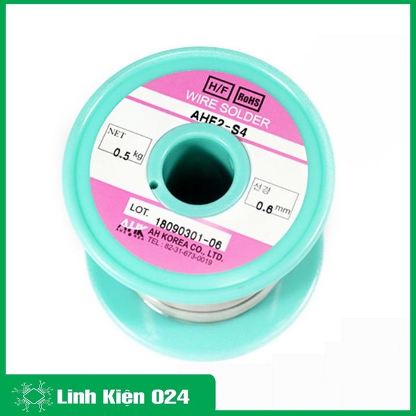Thiếc Hàn Không Chì Hàn Quốc WIRE SOLDER AHF2 - S4