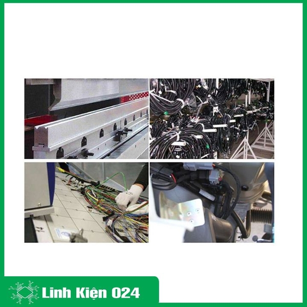 Jack Nối Dây 4P Chống Nước Jack Nguồn Camera M16 Chân Đồng