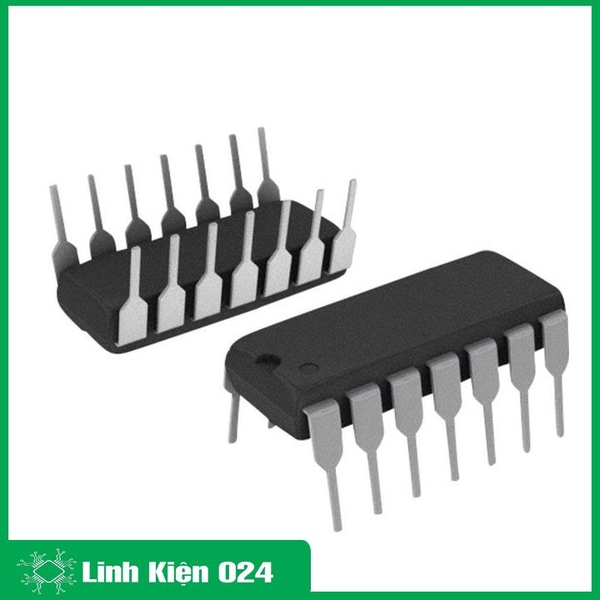 Chíp 74HC574 Octal D-type F/F Edge-Trigg. Tri-State DIP20