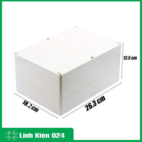 Hộp Nhựa 263x182x125mm - Chống nước KT