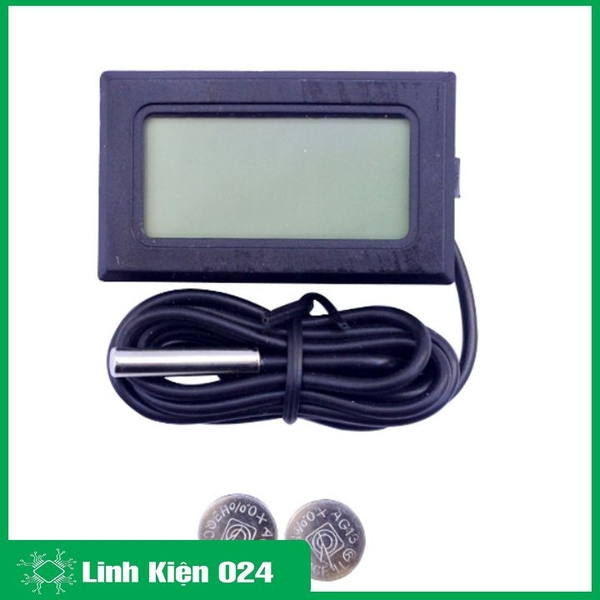 Nhiệt Kế Điện Tử -50*C ~100*C Loại Xịn Có Đầu Dò Nhiệt Độ