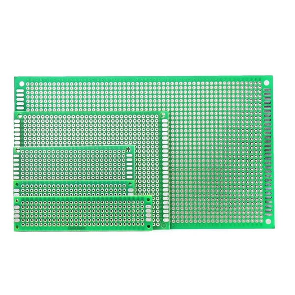 Phíp Đồng Đục Lỗ 2 Mặt PCB Xanh Tốt Dày 1.6mm