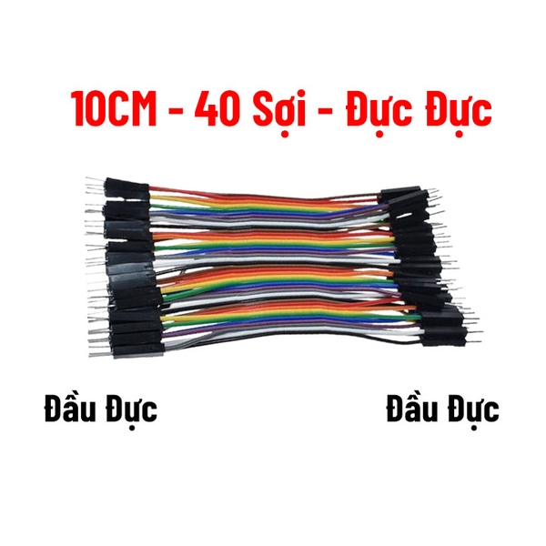 Dây Cắm Test Board 7 Màu Dài 10cm Đực-Cái/Đực-Đực-Cái-Cái
