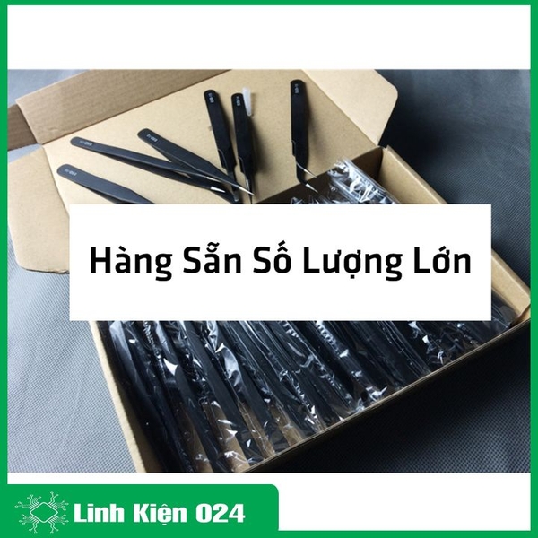 Nhíp kẹp linh kiện điện tử Vetus ESD-12 Chân Thẳng Bền Bỉ