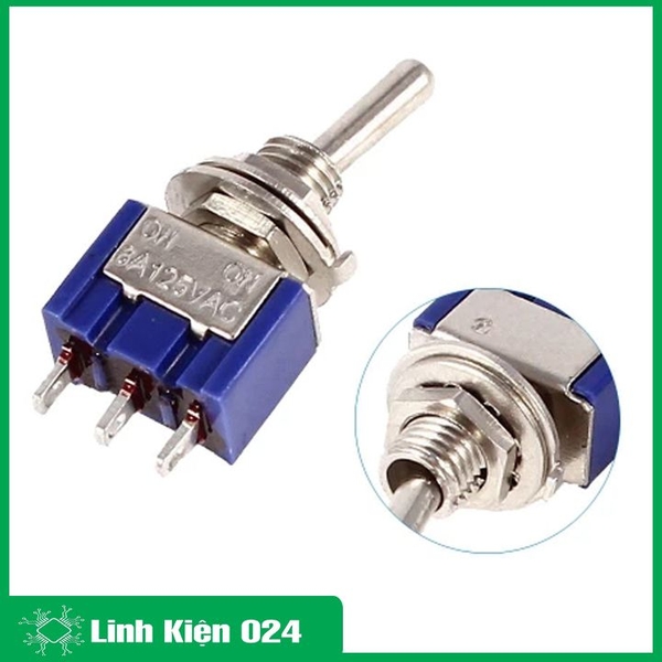 Công Tắc Gạt MTS-102 2A/250V 6A/125V (k1d11)