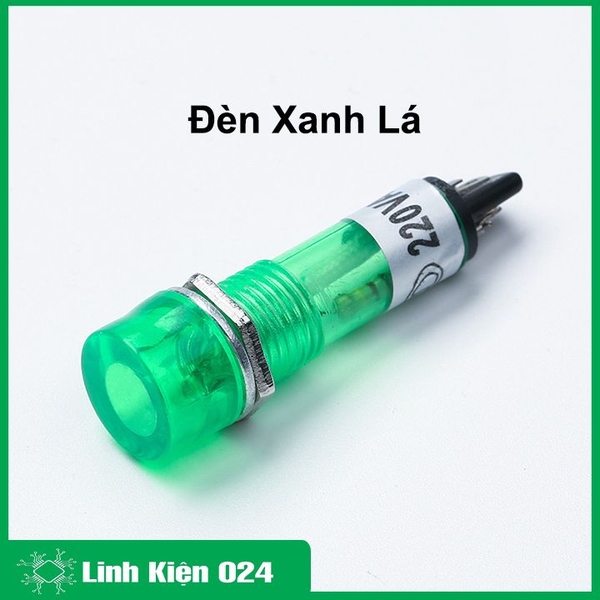 Đèn Báo Nguồn 10mm XD10-3 220VAC