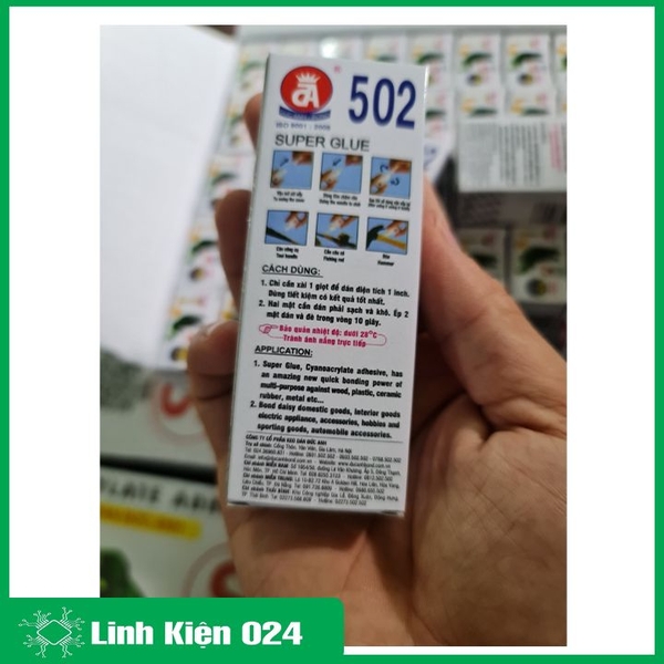Keo 502 Keo Dán Đa Năng Siêu Dính Con Voi  K502PH