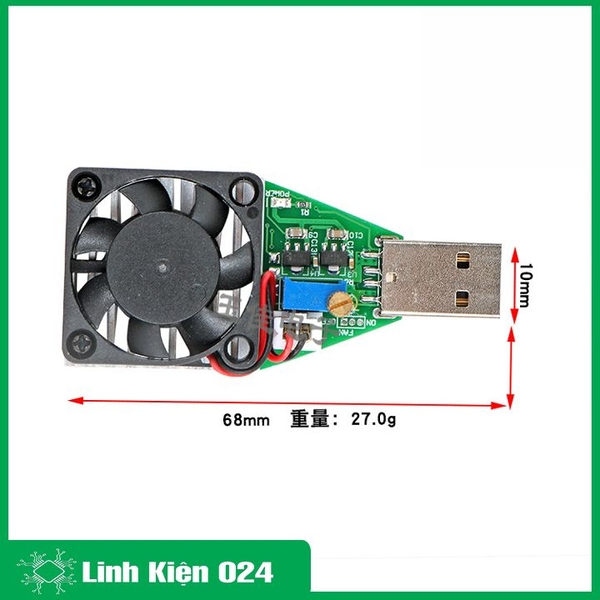 Module  Xả Dòng USB 15W 3.7V  - 13VDC (K2F5)