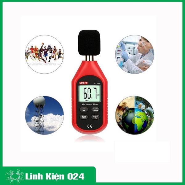 Thiết Bị Đo Tiếng Ồn Chính Xác Cao UT353 UNI-T