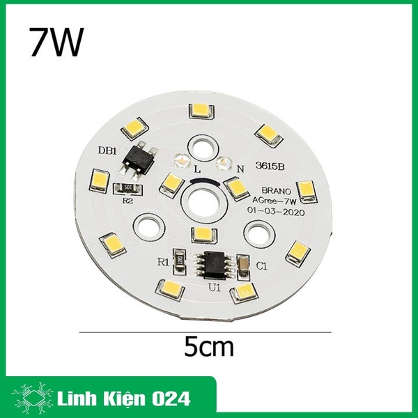 Chíp Led Tròn Công Suất SMD Siêu Sáng