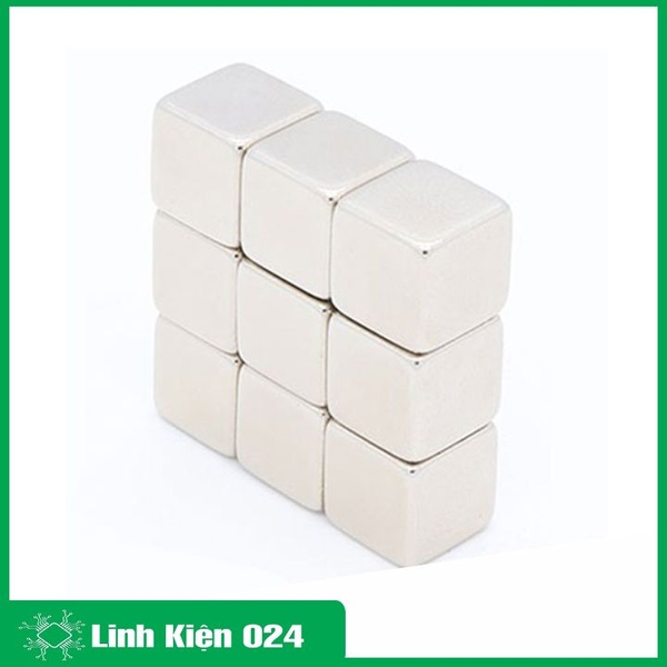 Nam Châm Đất Hiếm Vuông Nhiều Kích Thước - 1 Viên
