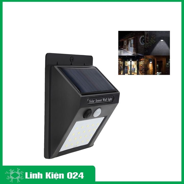 Đèn Năng Lượng Mặt Trời SSWL-C20 3V7 1200mAH Cảm Biến Chuyển Động Chống Nước