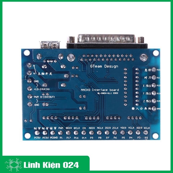 Mạch MACH3 CNC LPT (K4D13)
